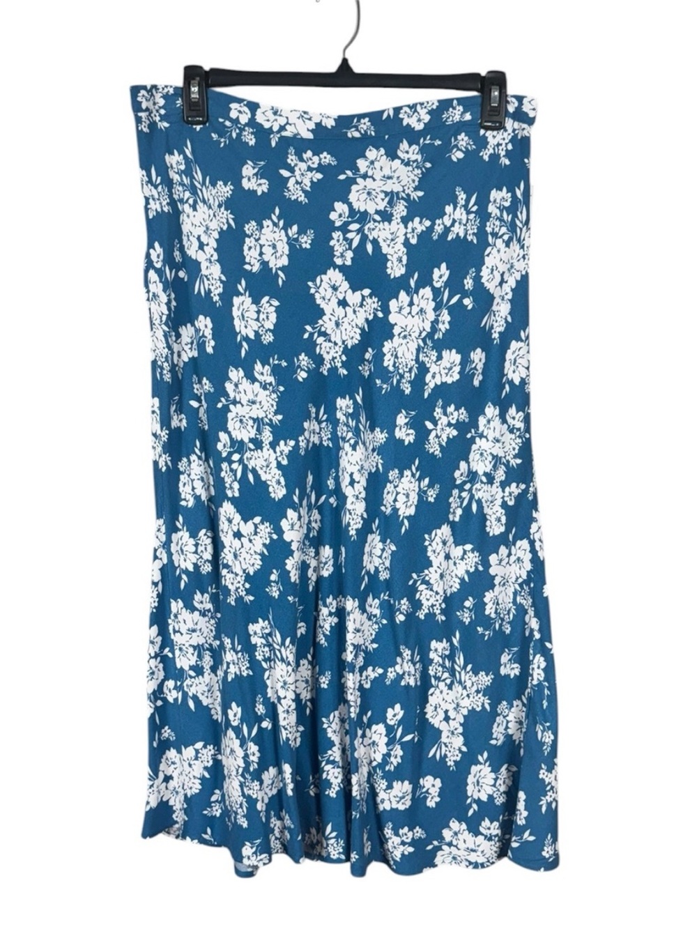 Old Navy Floral Midi Skirt Large Cottage Peasant Coastal Garden Party Prairie - Picture 2 of 5